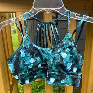 CVG brand Mermaid Skull sports bra- size large